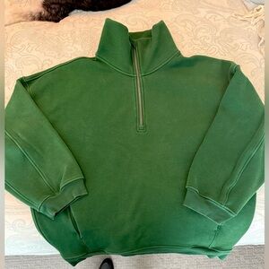 Lululemon Oversized Scuba Quarter Zip